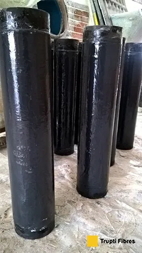 FRP Coated Rubber Pipes — Industrial Applications-Fibre by Trupti Industries