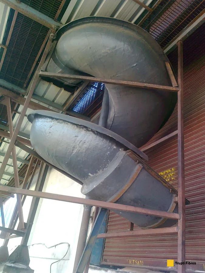 Conveyor Chute For Sugar Factory — Industrial Applications-Fibre by Trupti Industries — image 2 of 2